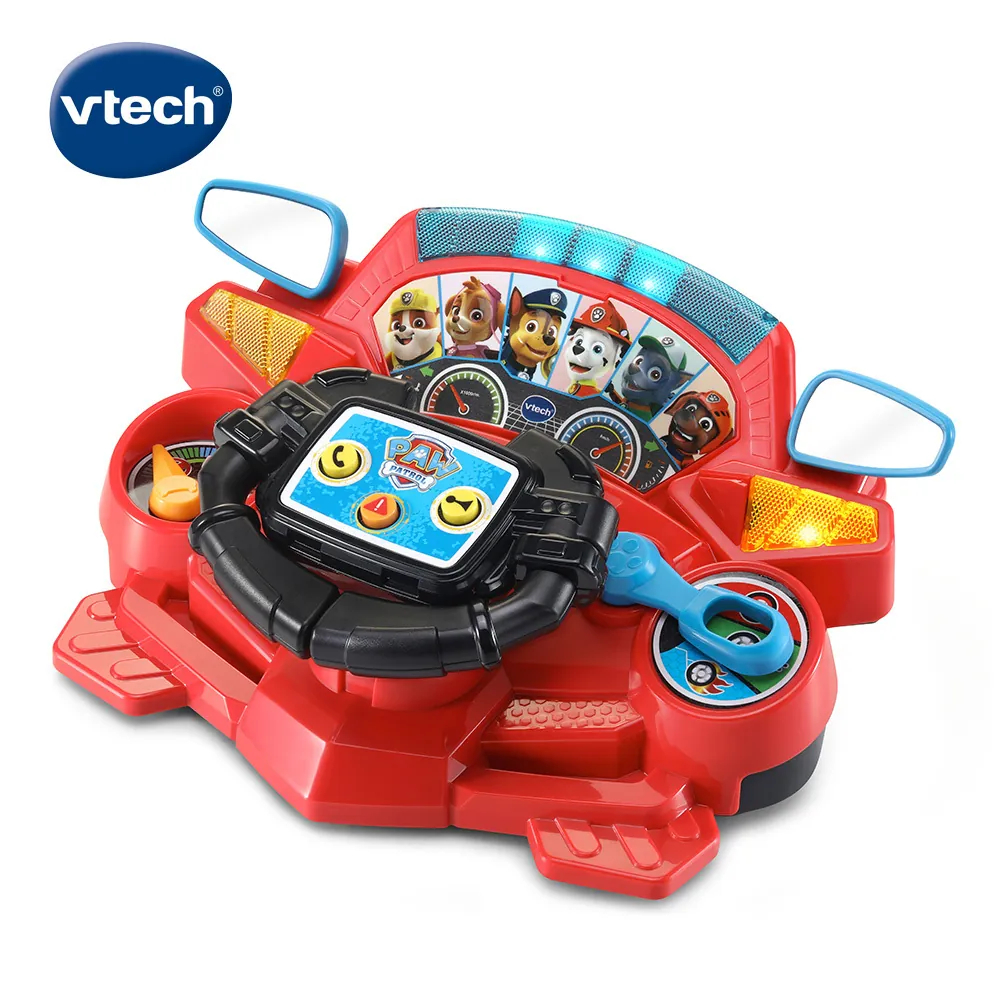 Vtech 汪汪隊立大功-2合1冒險救援方向盤 玩具方向盤