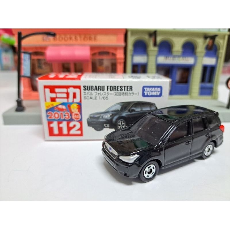 Tomica No.112 新車貼 絕版 112 初回 速霸陸 Subaru Forester 休旅車