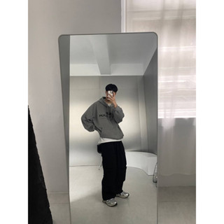【NEEDU STORE】 WUWEAR地球刷毛TEE 帽踢 OVERSIZE 寬鬆上衣 簡約