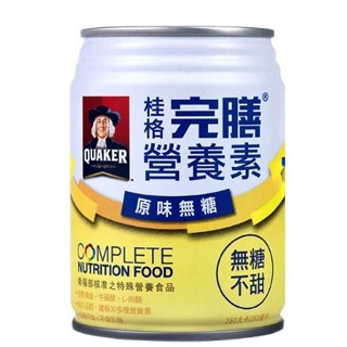 【QUAKER桂格】完膳營養素 50鉻配方 原味無糖 桂格完膳營養素均衡營養