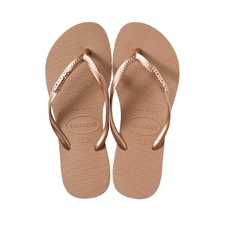 HAVAIANAS・女鞋・SLIM LOGO METALLIC系列・(型號：00106)・巴西集品