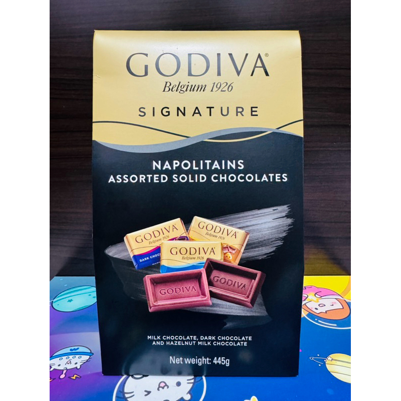 Godiva 醇享系列綜合巧克力片裝禮盒 牛奶巧克力 黑巧克力 榛子牛奶巧克力 情人節