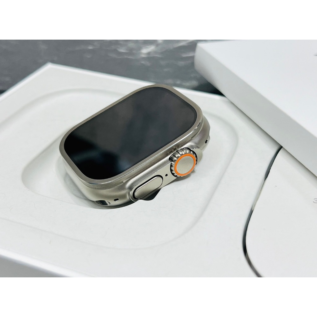 Apple Watch Ultra1 49MM 附贈海洋風錶帶 有盒裝配件