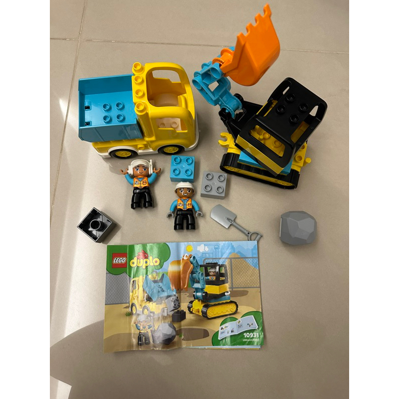 樂高 LEGO 10931  卡車&amp;挖土機 Truck &amp; Tracked Excavator 得寶系列