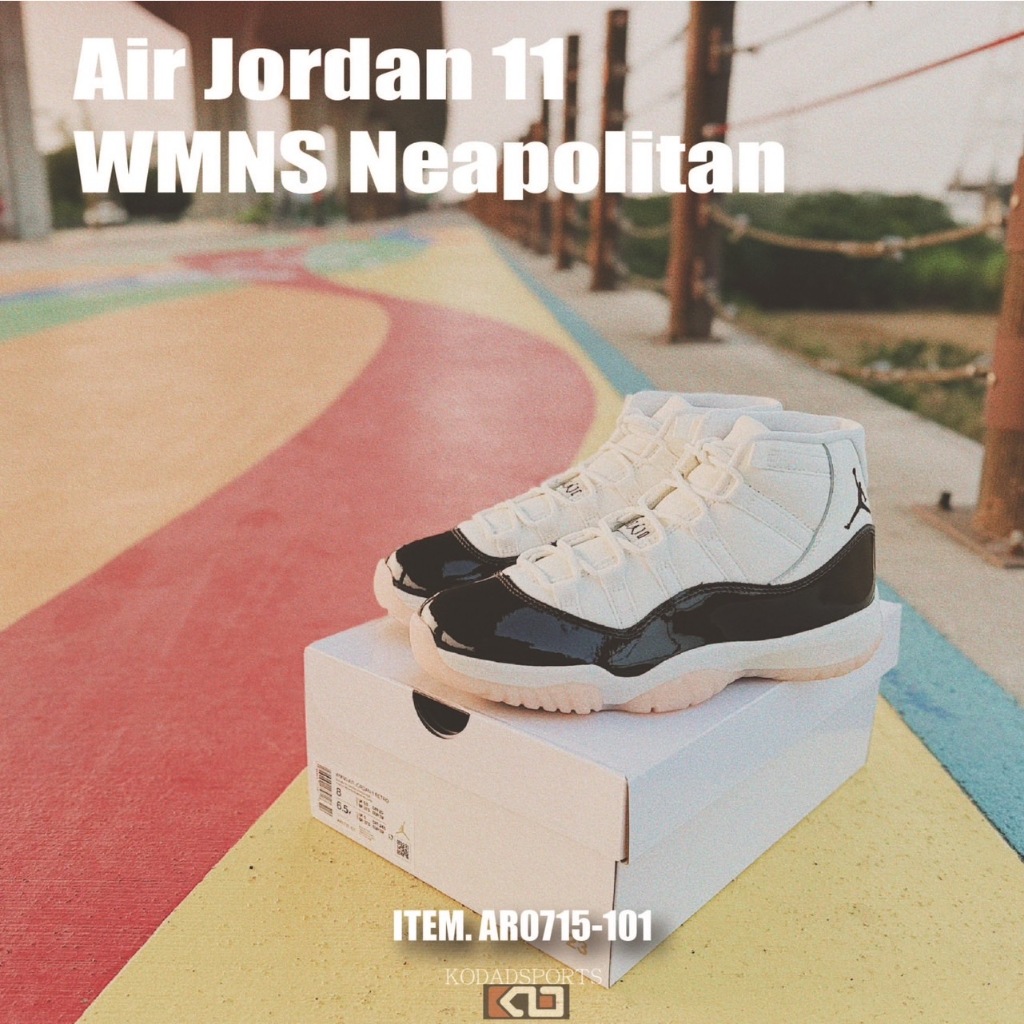 柯拔 Air Jordan 11 WMNS Neapolitan AR0715-101 AJ11 籃球鞋