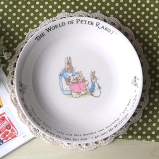 現貨~不用等! 彼得兔 比得兔 陶瓷材質 菜碗盤 中式深盤