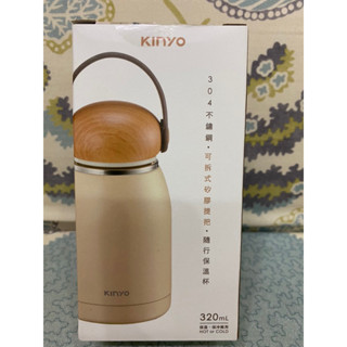 KINYO 304不鏽鋼隨行保溫杯