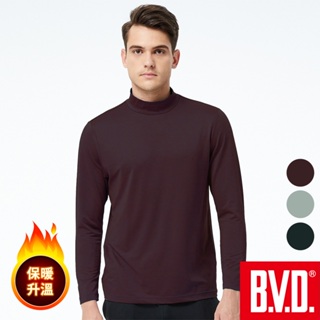 BVD 蓄熱恆溫半高領長袖衫