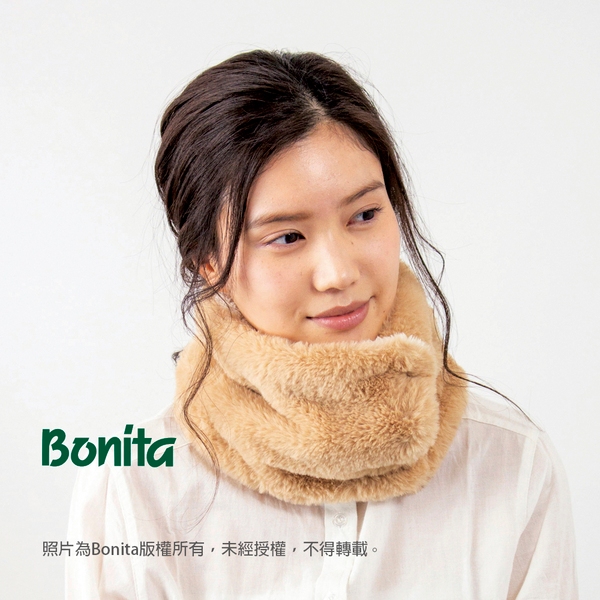 【Bonita】2023秋冬新品/日本進口/雙面素色圍脖-967-3542