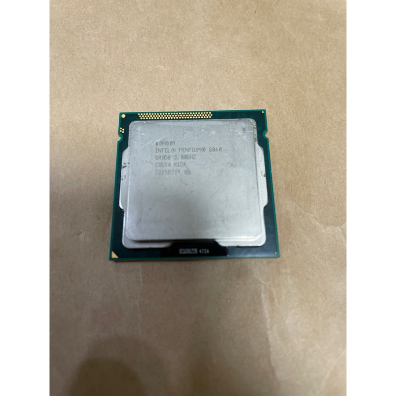 英特爾 Intel Pentium G860 3.00GHZ 2核2緒 2C2T
