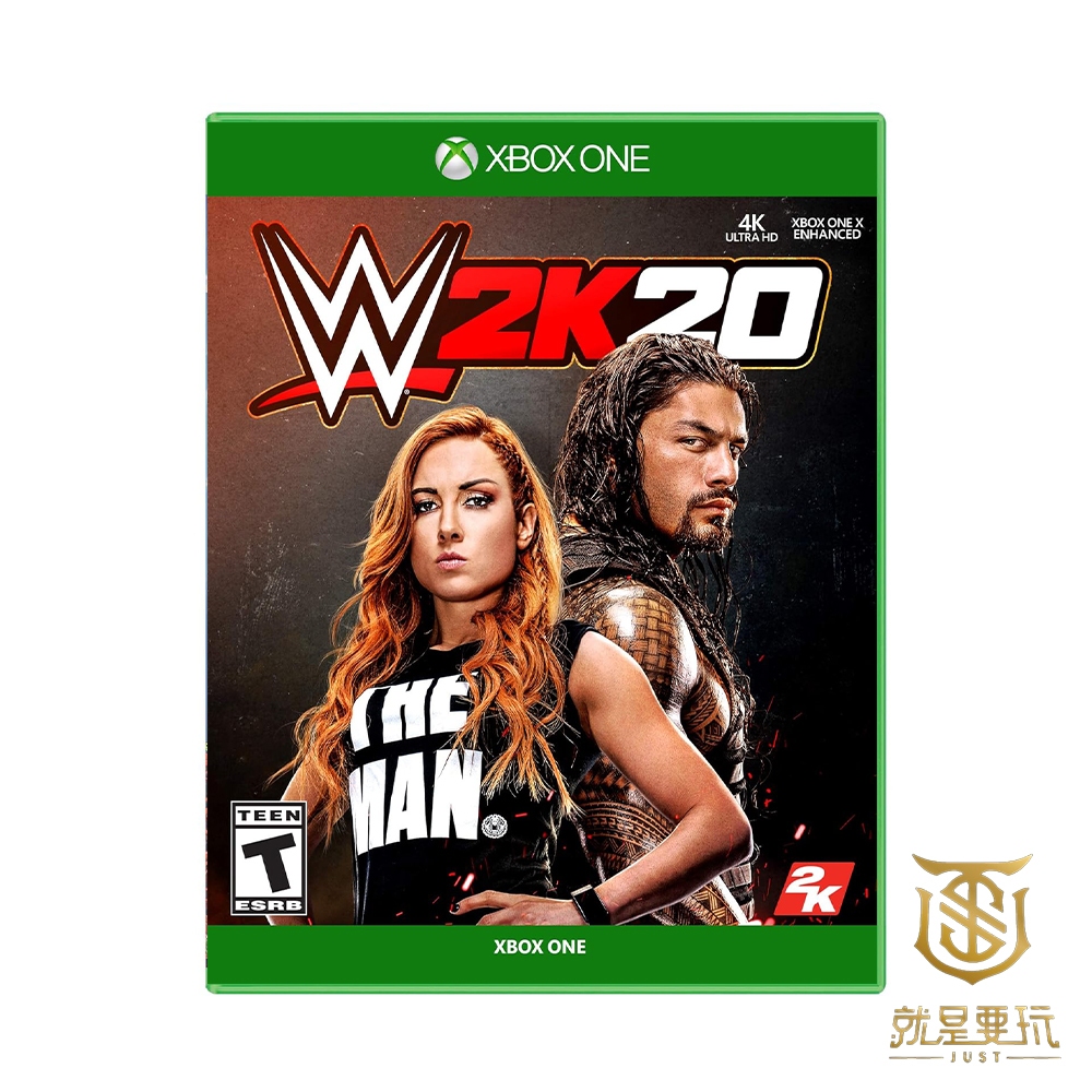 【就是要玩】現貨 XBOX ONE WWE 2K20 英文版 一般版 豪華版 美國摔角 摔角 2K摔角 職業摔角