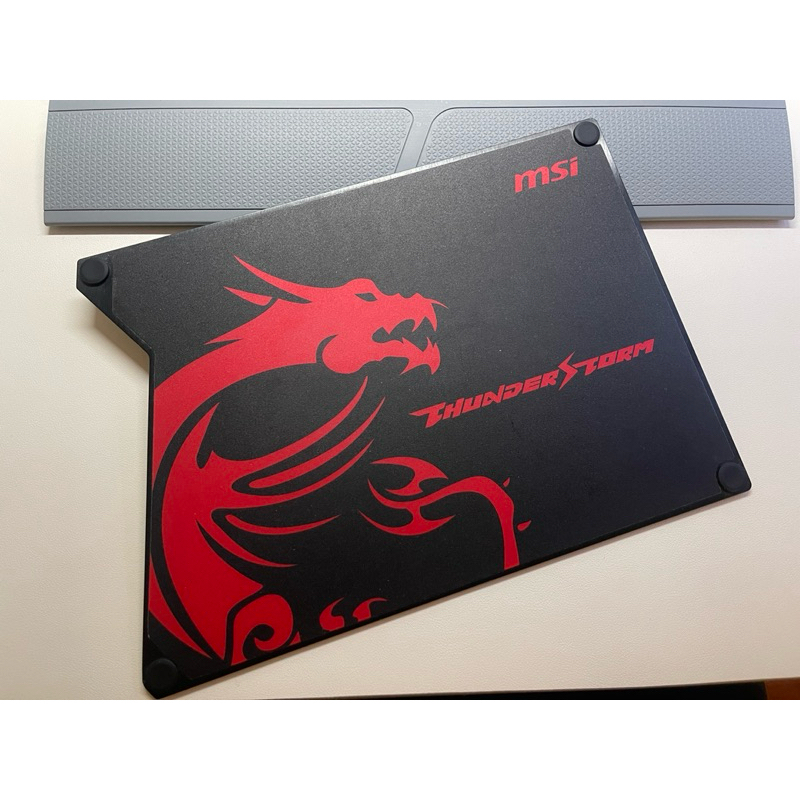 MSI GAMING 微星 Thunderstorm雷暴雙用鋁質滑鼠墊