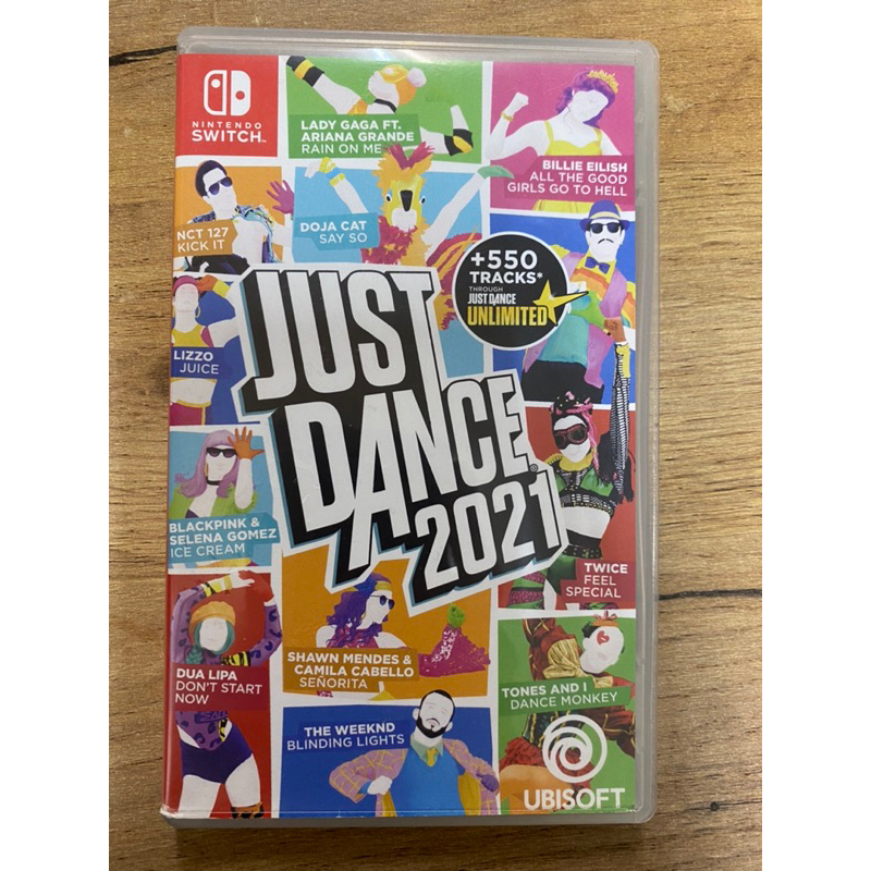 二手 switch just dance 2021 遊戲片