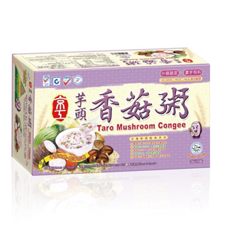 京工養生餐 芋頭香菇粥 元氣蔬食粥(純素)