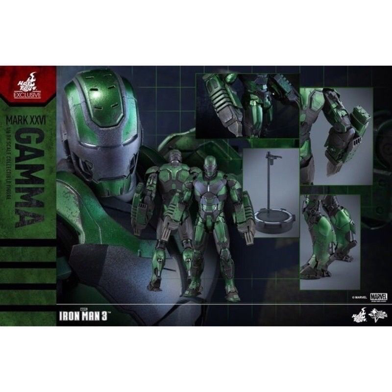 拆擺  Hot toys mms332 鋼鐵人 GAMMA 伽瑪 mk26 馬克26 非 mms371