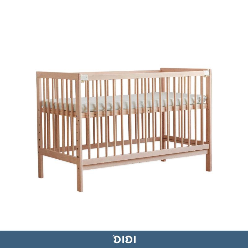 二手 DIDI六合一嬰兒床+天絲床墊+純棉防水床包3件