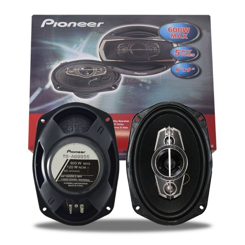 Pioneer。汽車音響先鋒。6*9汽車改裝同軸喇叭。汽車揚聲器。［TS6995s］