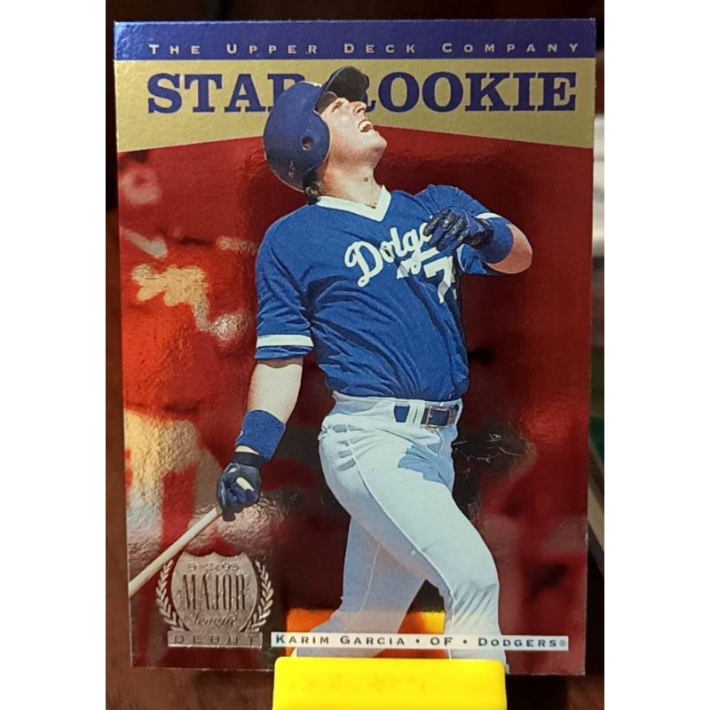 MLB 道奇隊卡里姆加西亞 1996 年 UPPER DECK 明星新秀 #223