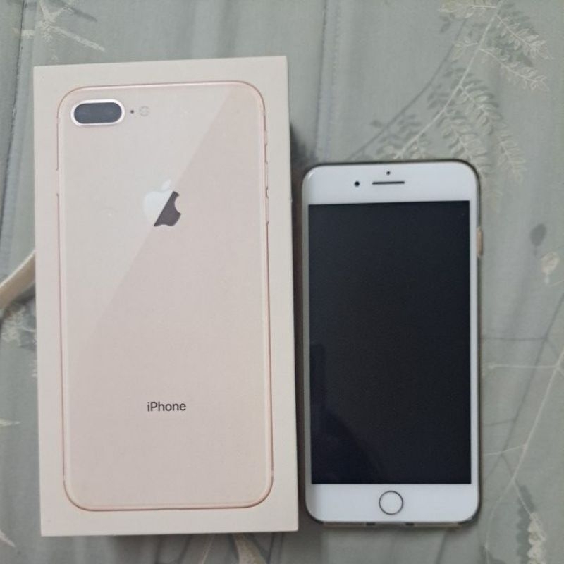 二手iPhone 8 plus(64g)玫瑰金