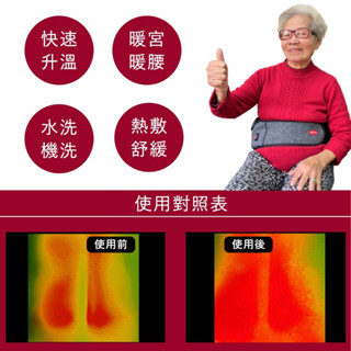 免運 NAMATETSU 暖敷續 USB無線溫熱護腰熱敷墊