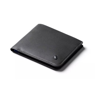 Bellroy | Hide & Seek 真皮短夾 HI/炭灰/ 鈷藍內裡 RFID【適用於高於74mm的鈔票】