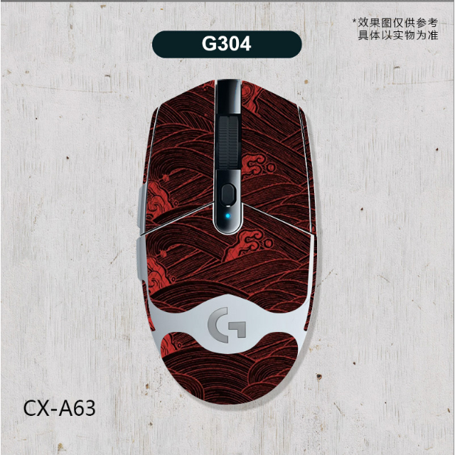 [台中現貨]羅技 滑鼠 G304 G102 通用 防滑貼 防汗貼 蜥蜴皮材質 全包含掌心貼手感佳 美觀耐用CX-A63