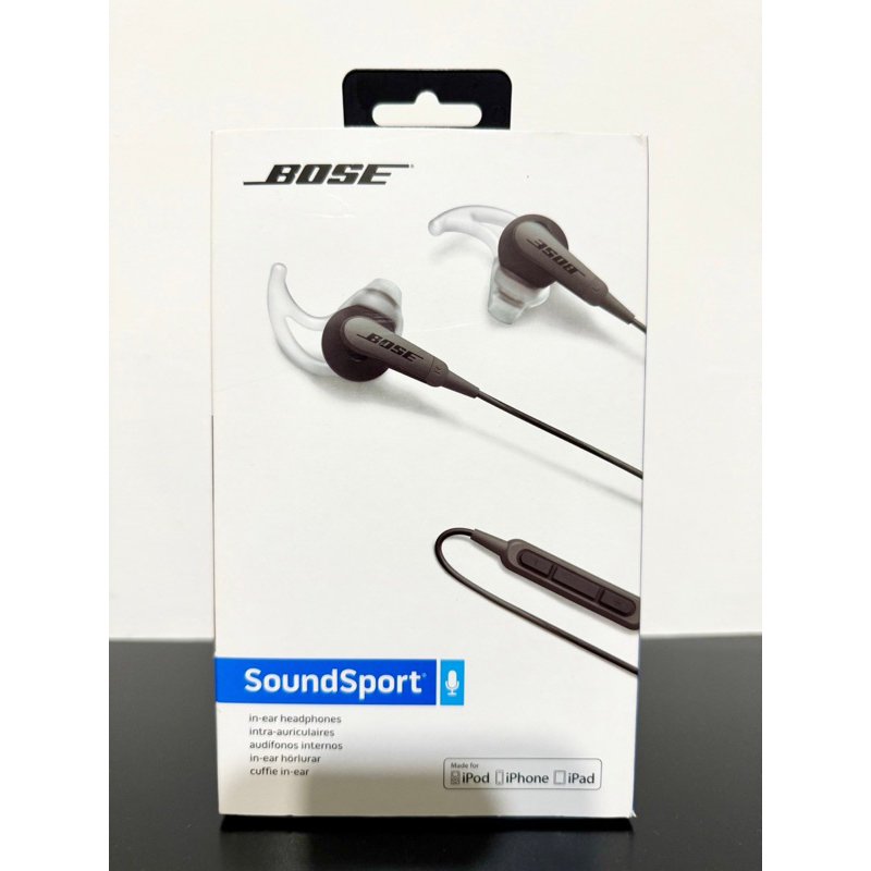 Bose Soundsport 有線運動 耳道式耳機 美國購入 二手