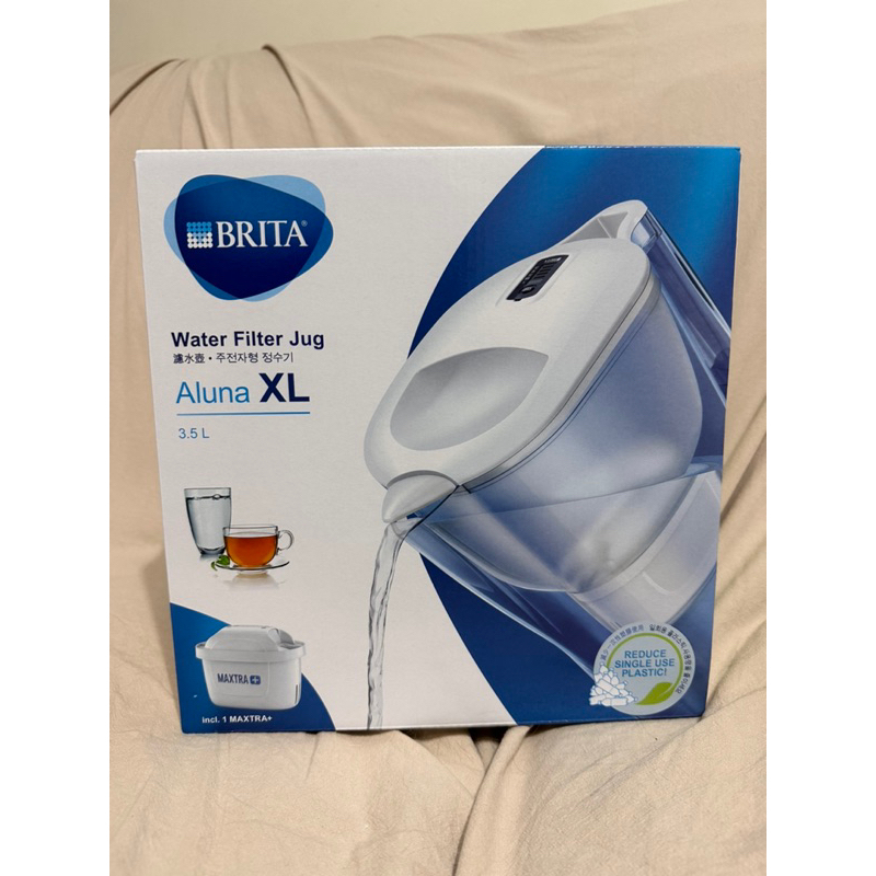 (全新未開封）BRITA 愛奴娜Aluna XL濾水壺 3.5L-內附一顆濾心