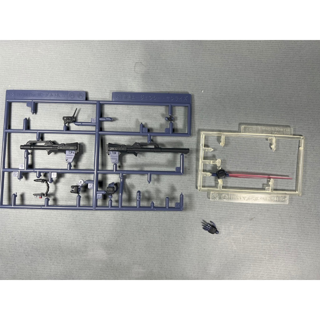 【模型出櫃】殺肉零件 HCM-pro 06-00 RX-178 鋼彈MK-Ⅱ（迪坦斯）武器