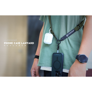PureGear普格爾「 PHONE CASE LANYARD 」機能快扣掛繩背帶（含墊片）
