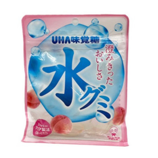 UHA味覺糖 水滴軟糖(水蜜桃味) 40g【Donki日本唐吉訶德】