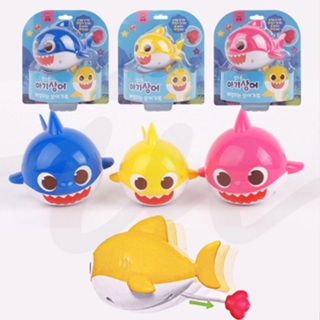 現貨 pinkfong babyshark 鯊魚爸爸 鯊魚媽媽 鯊魚寶寶 發條 洗澡玩具 玩水 韓國代購