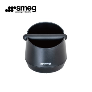 【SMEG】義大利半自動義式咖啡機配件-敲渣盒-黑