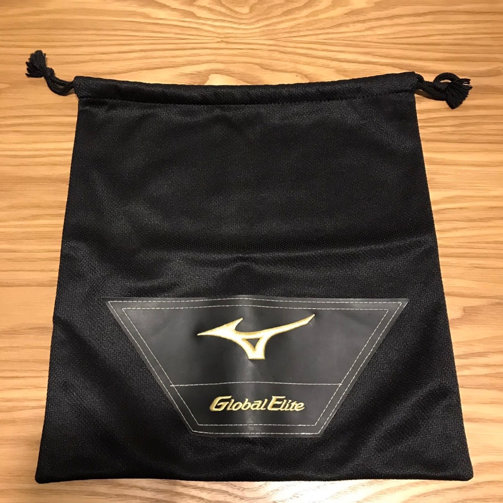 Mizuno GE美津濃 GLOBAL ELITE 刺繡火鳥標 手套袋