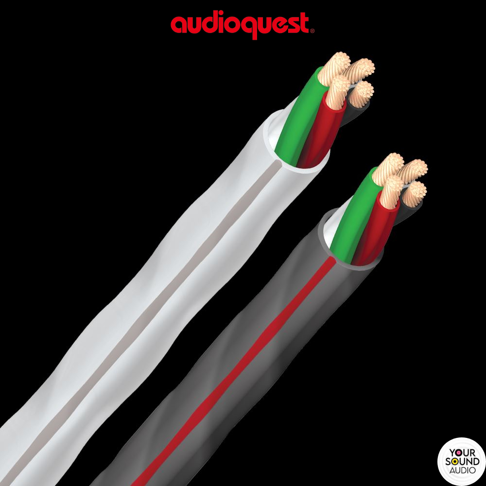 美國 AudioQuest SLIP-DB 16/4 防火材質喇叭線 黑白兩色 一米 切售