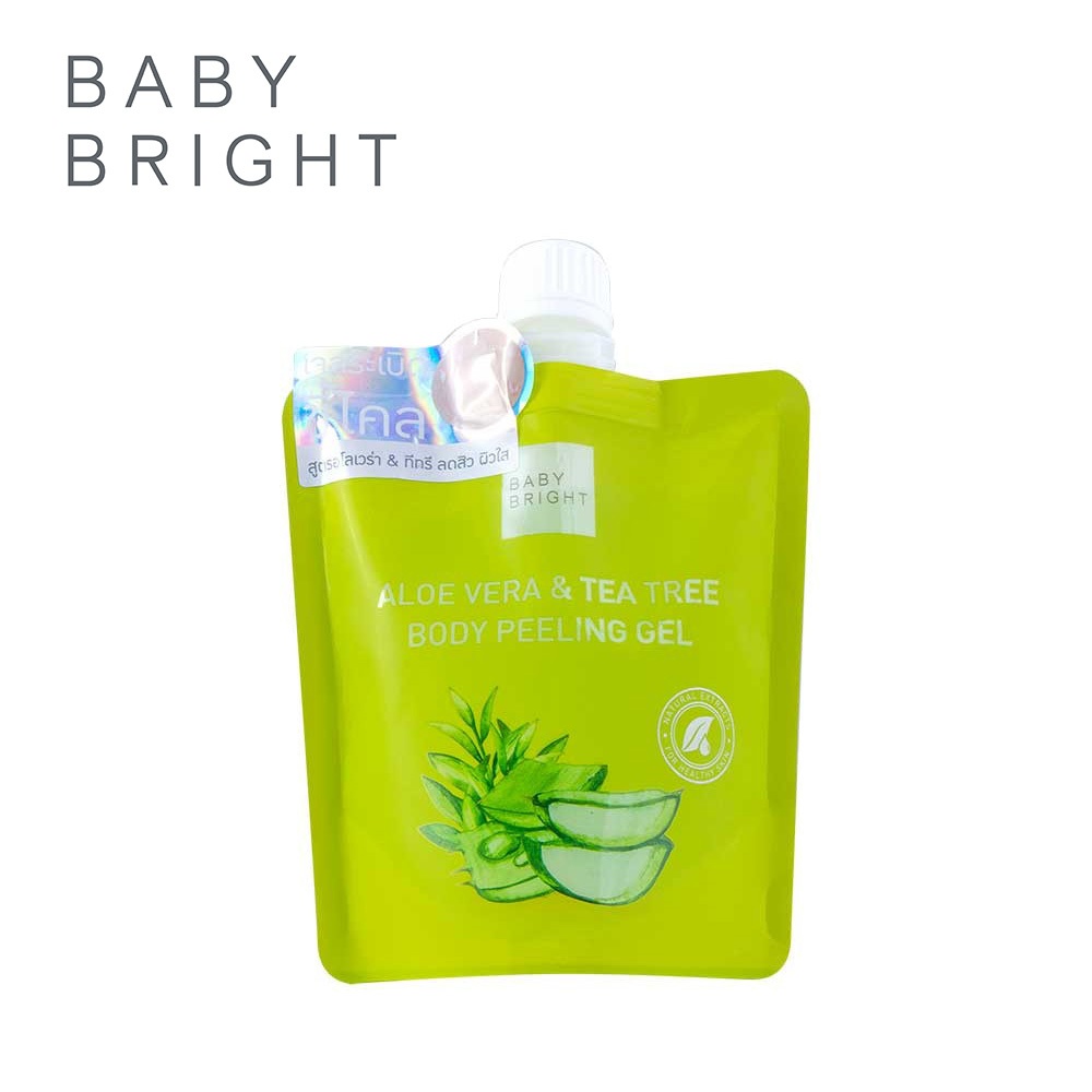 Baby Bright 蘆薈&amp;茶樹身體去角質凝膠
