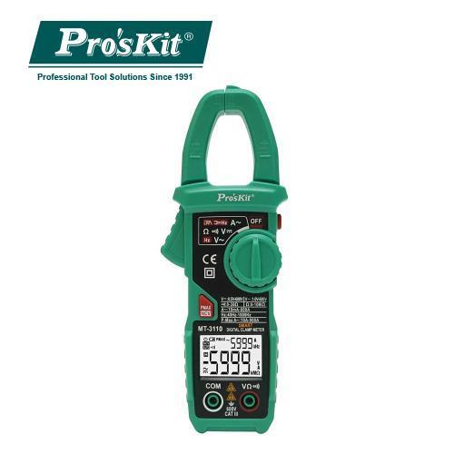 [士東工具]ProsKit寶工 3又5/6智慧型鉗型電錶 MT-3110