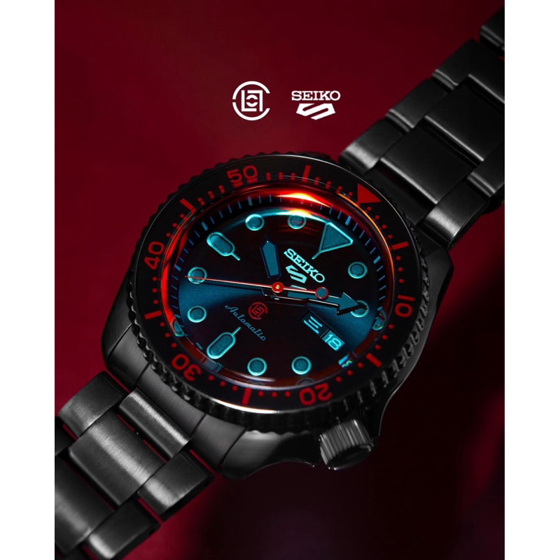 《二手天地》CLOT x SEIKO 5 Sport Watch 精 工機械錶 •