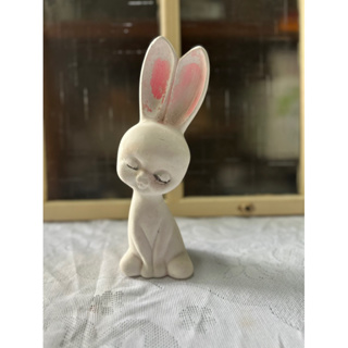 早期陶瓷兔 擺飾陶瓷兔