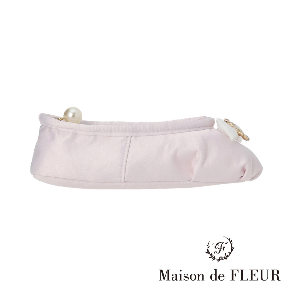 Maison de FLEUR 夢幻芭蕾舞鞋造型收納袋(8A33FJJ4300)