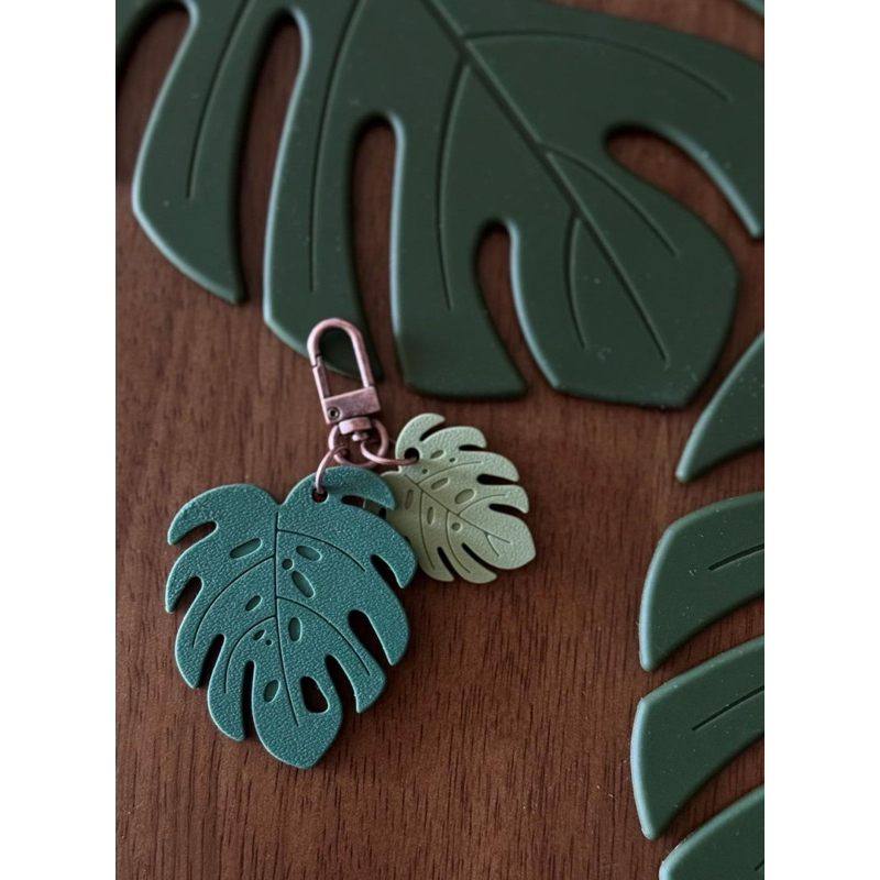 現貨🌟龜背芋造型悠遊卡 造型卡 鑰匙圈 觀葉植物悠遊卡