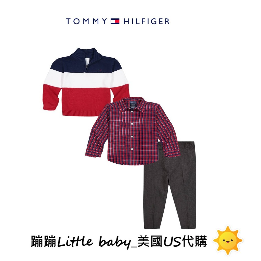 ★ 現貨-4T ★Tommy Hilfiger童裝 男女嬰美國代購超值特價-毛衣三件組