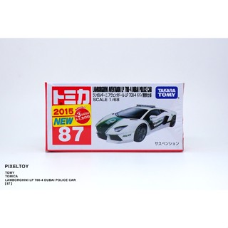 【TOMY】TOMICA LAMBORGHINI LP 700-4 DUBAI POLICE CAR【87 新車貼】