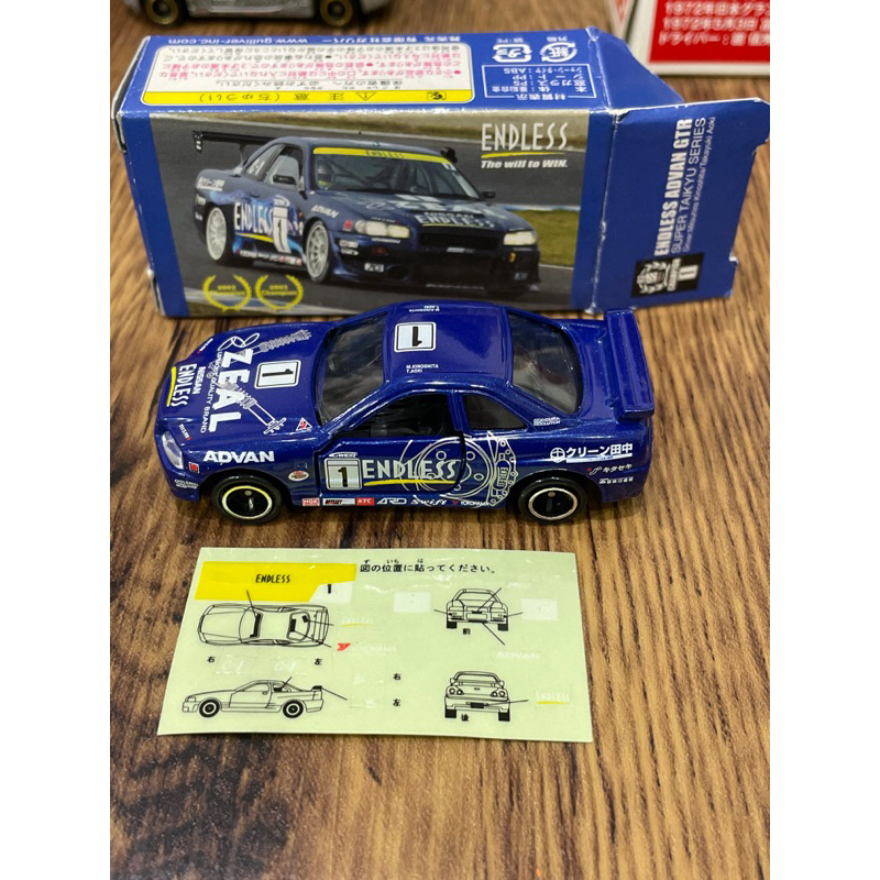 TOMICA 多美 特注 ENDLESS ADVAN GTR 日產 SKYLINE GT-R GTR R34