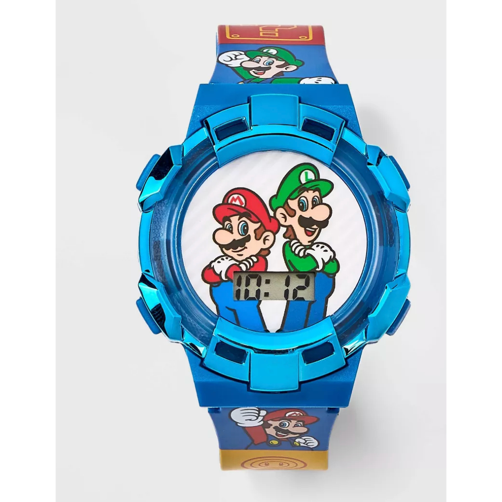 預購💜空運💜 美國專櫃 Super Mario 超級瑪利歐 瑪利歐 馬力歐 兒童 手錶 電子錶 童錶