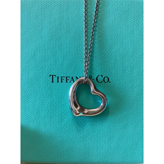 Tiffany & Co. 蒂芙尼 Elsa Peretti® Open Heart 鏤空心形鍊墜M