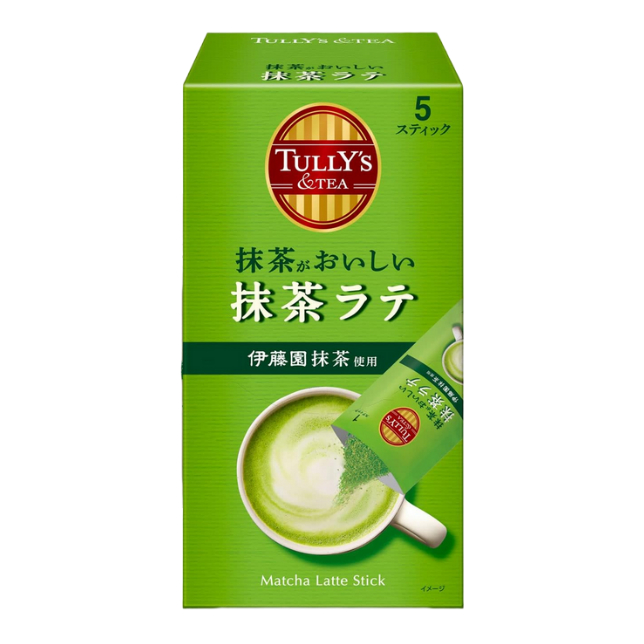 *現貨*Na日本代購 TULLY'S COFFEE 伊藤園 抹茶拿鐵 沖泡飲料