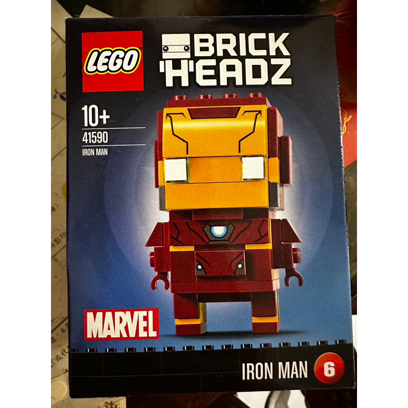 《全新》LEGO樂高積木41590鋼鐵人BRICK HEADZ