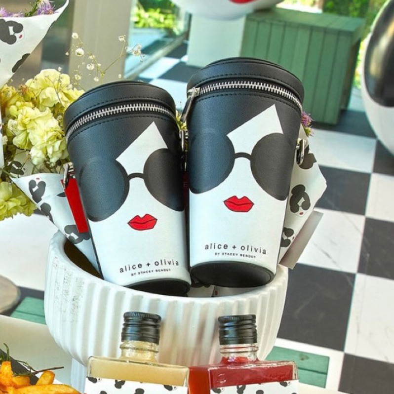 ［現貨］Alice + Olivia x Vogue咖啡杯造型包