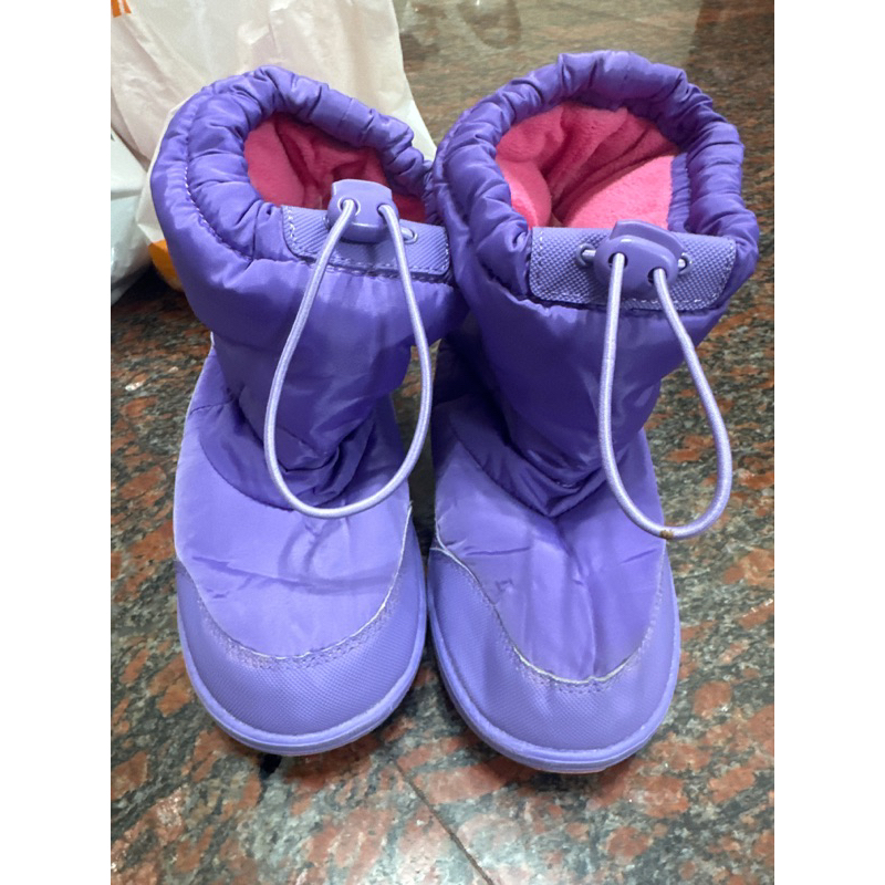 VANS紫色雪靴22cm